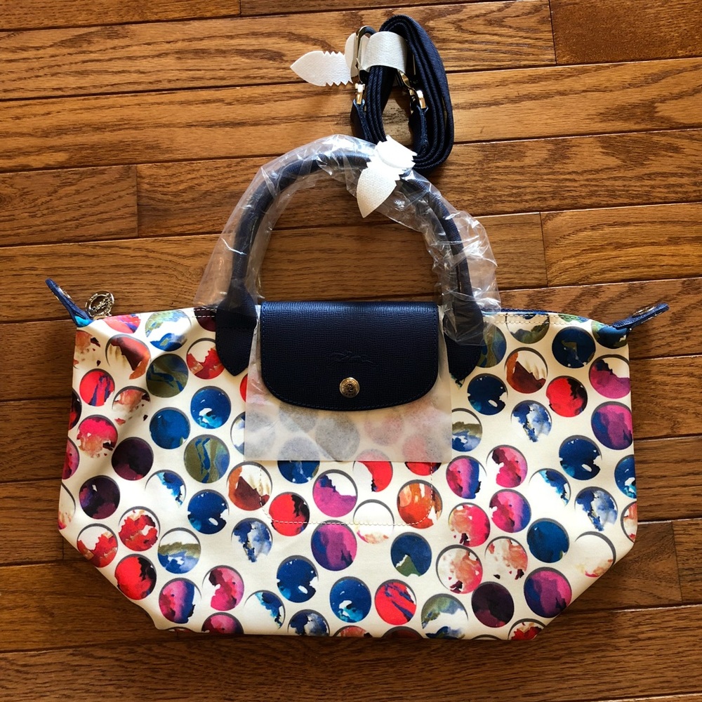 *SOLD*NEW Longchamp Neo Multicolor Fantasie Small